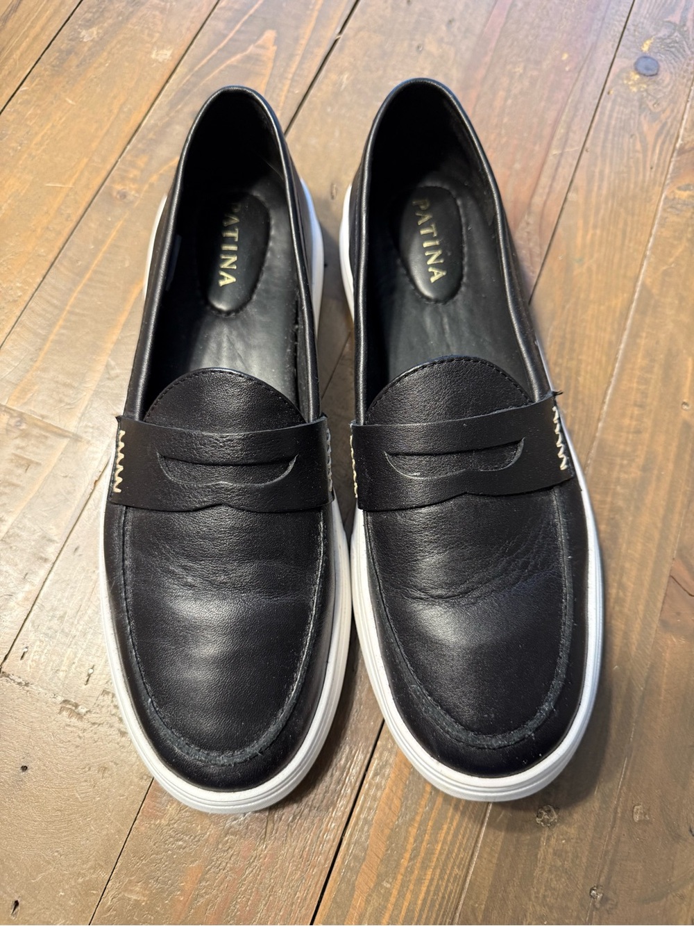 Patina (from Portland Leather) Black Women’s Loafers